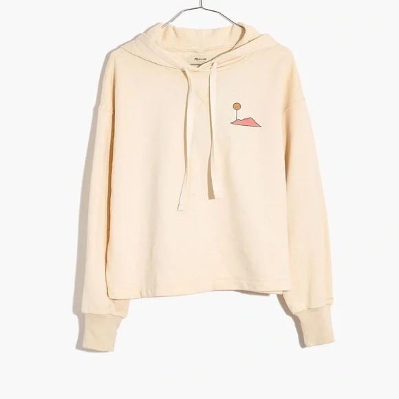 Madewell x Real Fun, Wow!® Collab Sz Lg Graphic Hoodie Sweatshirt - Picture 1 of 7